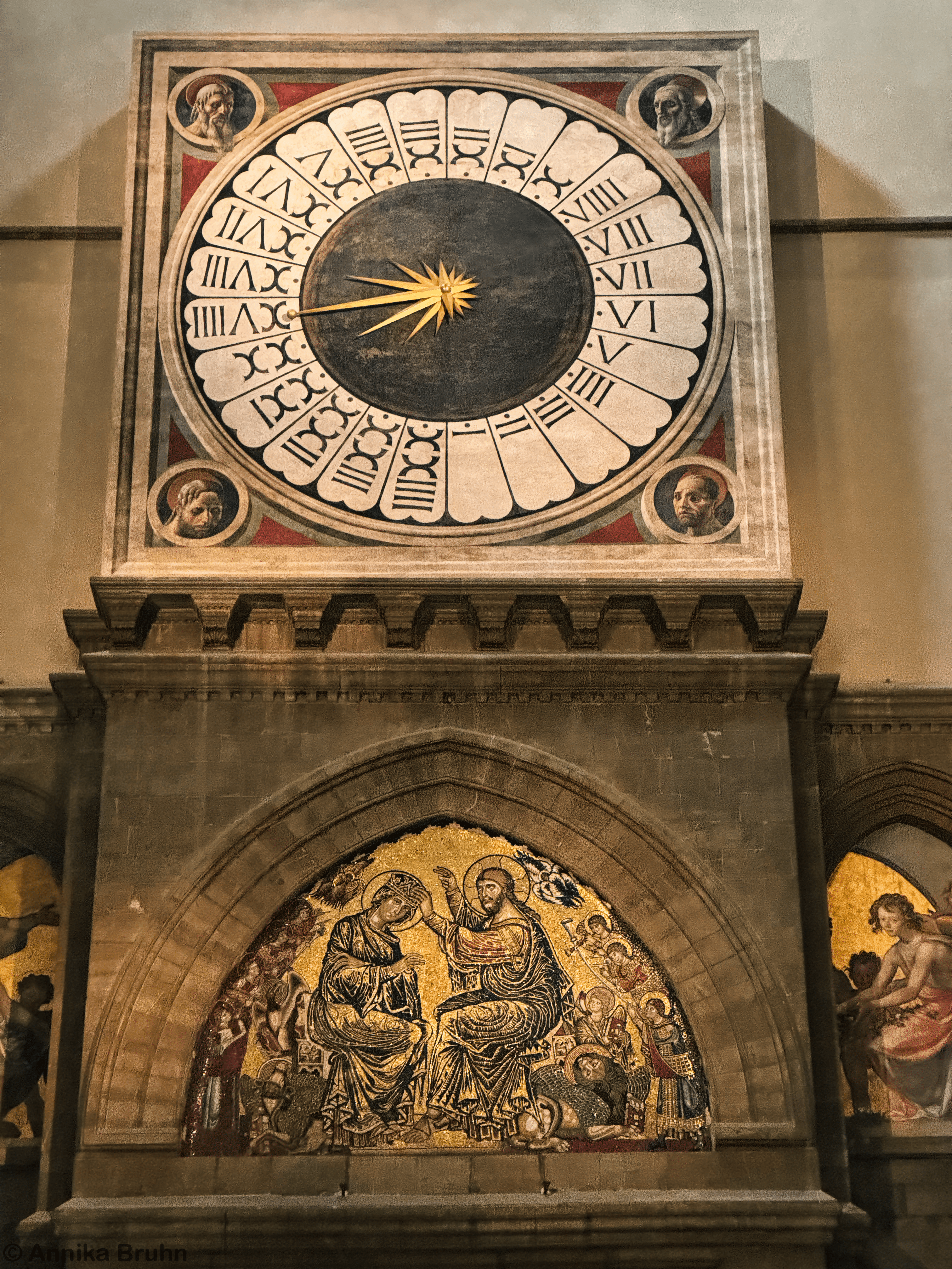 Uhr Kathedrale von Florenz